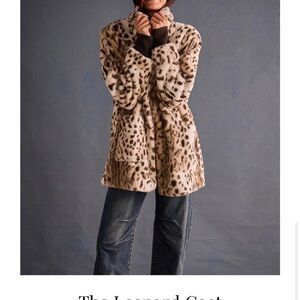 CAbi Leopard Print Coat new fall 25